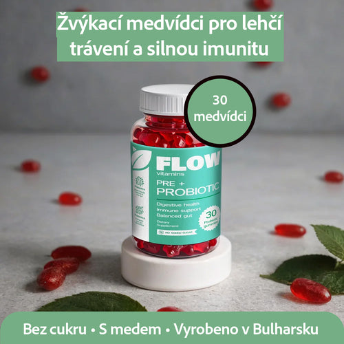 Flow Pre+Probiotic – Rovnováha uvnitř, sebevědomí navenek