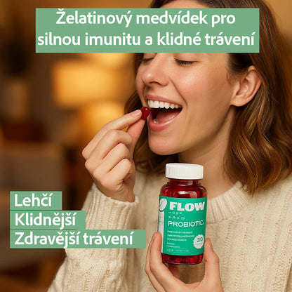 Flow Pre+Probiotic – Rovnováha uvnitř, sebevědomí navenek