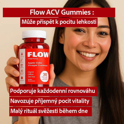 Flow – Jablečný ocet ve formě želatinových medvídků